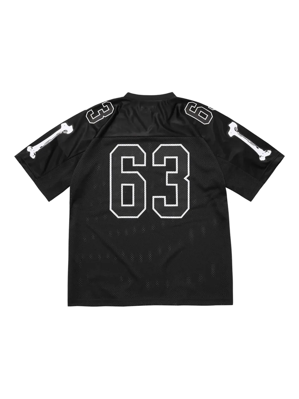 Supreme Stadium Bones Football Black T-shirt back